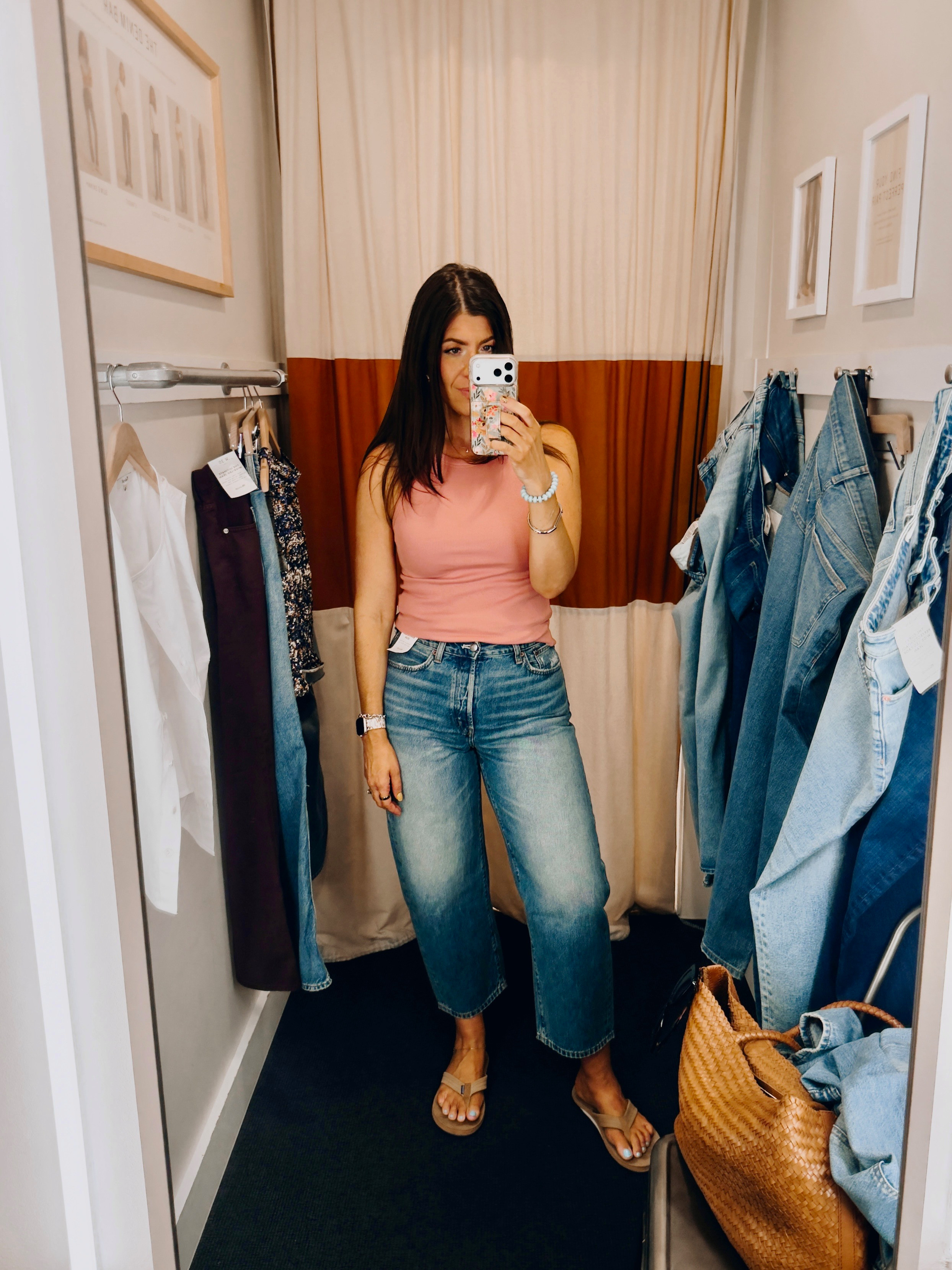 curvy barrel size down, wearing a tall 6/27  

I prefer curvy in all styles at Madewell except the perfect vintage wide leg,

Madewell denim sale, fall denim, midsize jeans, bootcut, barrel, crop, summer to fall, year round denim, midsize style  

 #LTKxMadewell #LTKSaleAlert #LTKMidsize