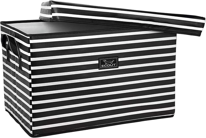 SCOUT Rump Roost Large Lidded Storage Bin - Collapsible - Fleetwood Black | Amazon (US)