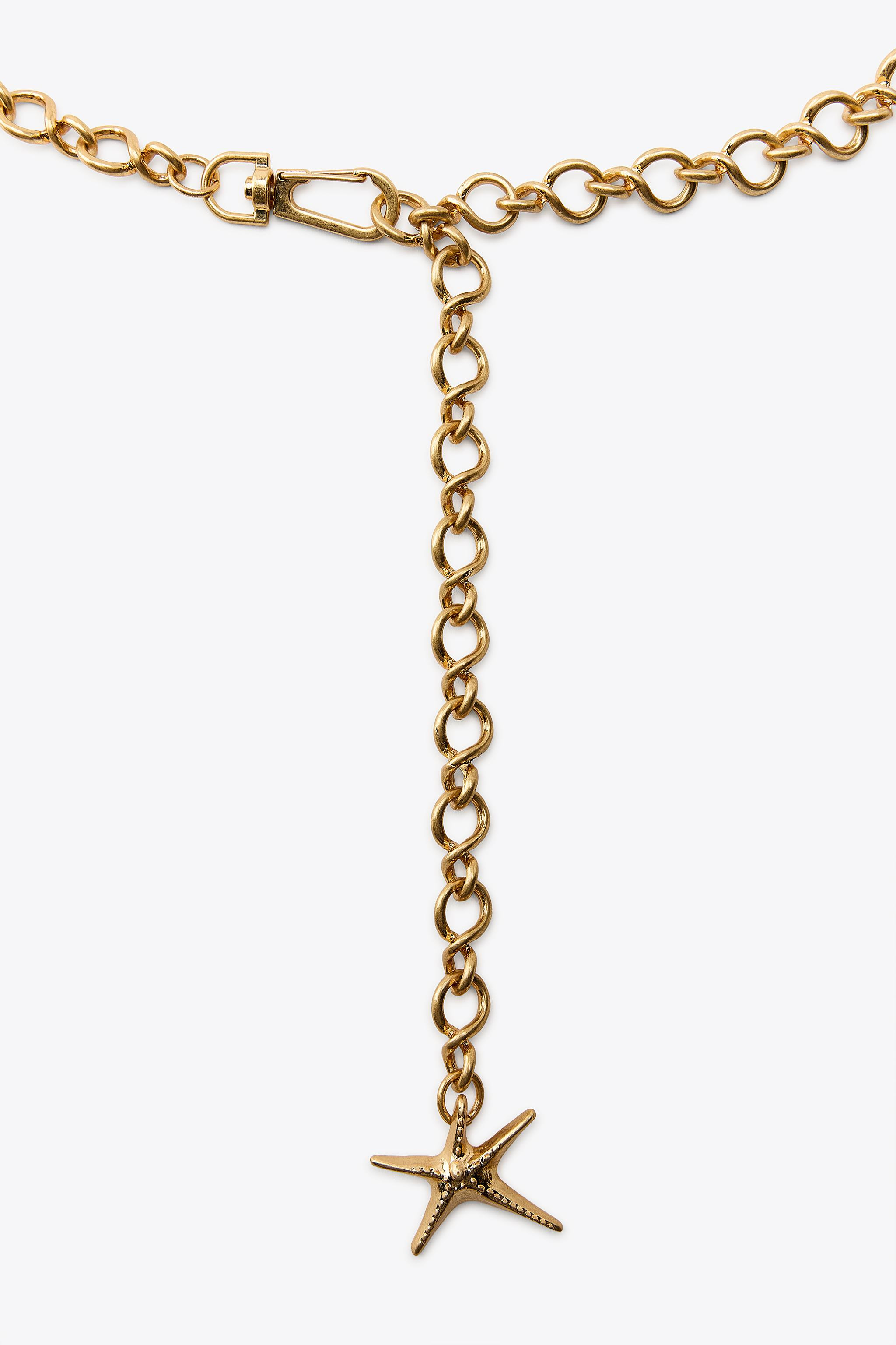 KETTEN-GÜRTEL MIT MARITIMEN CHARMS | Zara DE