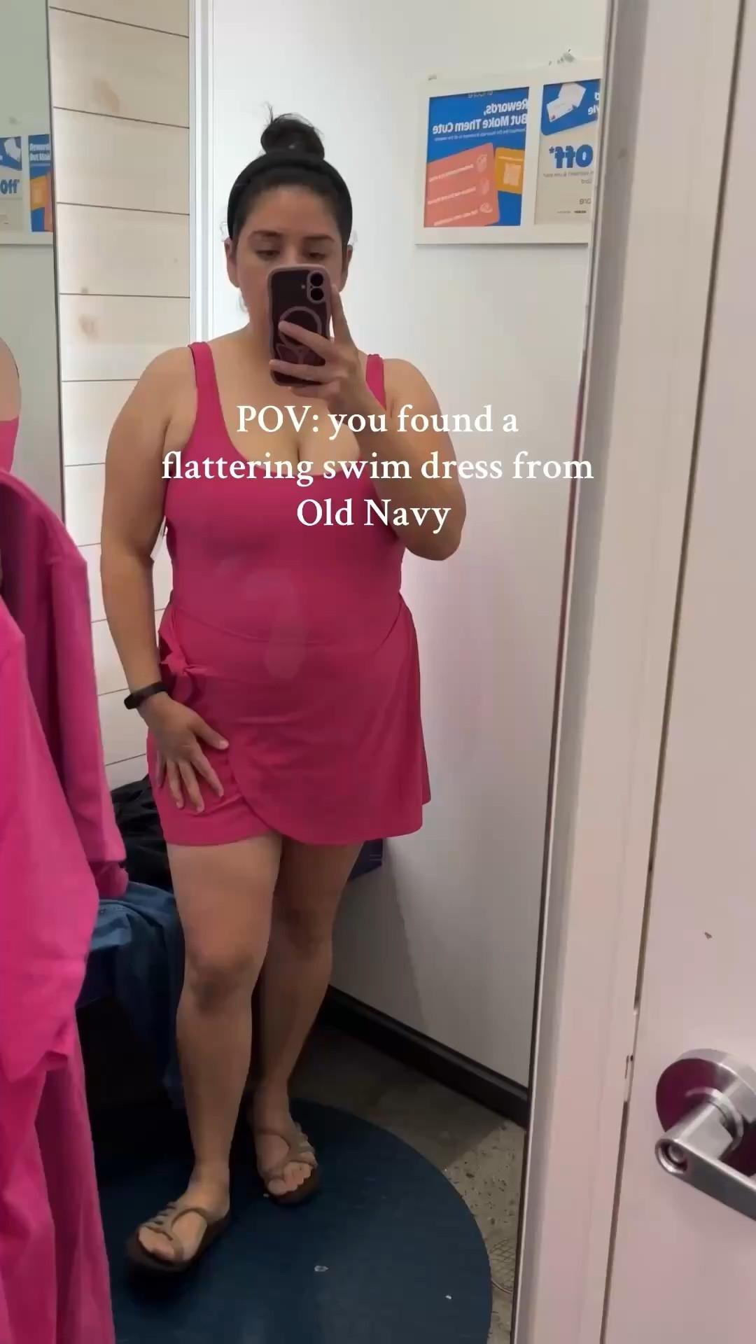 Loving Old Navy swim dresses, especially this one in color Dragonfruit, the pink is just as flattering as the swim dress. 


#LTKMidsize #LTKSeasonal #LTKSaleAlert