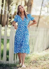 Sweet Daisy Wrap Dress | JessaKae