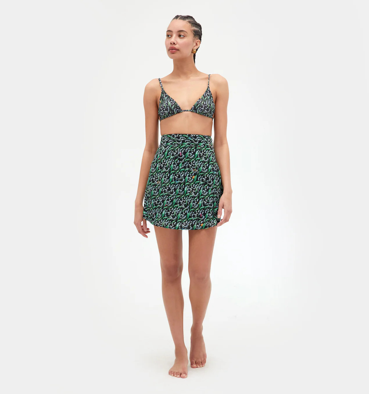 The Mini Ballet Pareo - Black Lily of the Valley | Hill House Home US