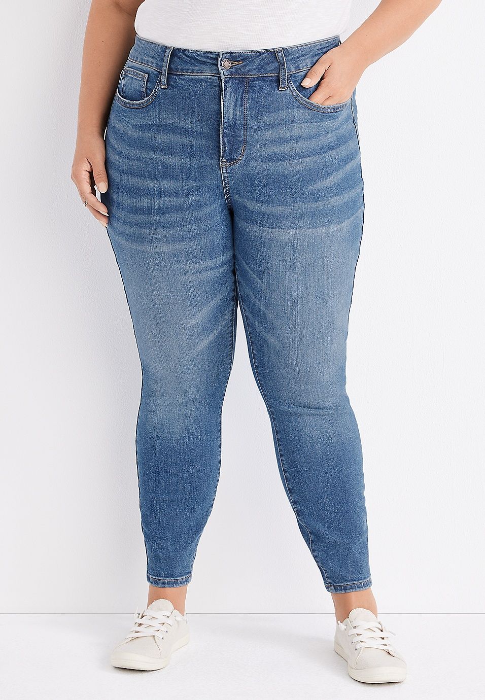 Plus Size Judy Blue® Skinny High Rise Jean | Maurices