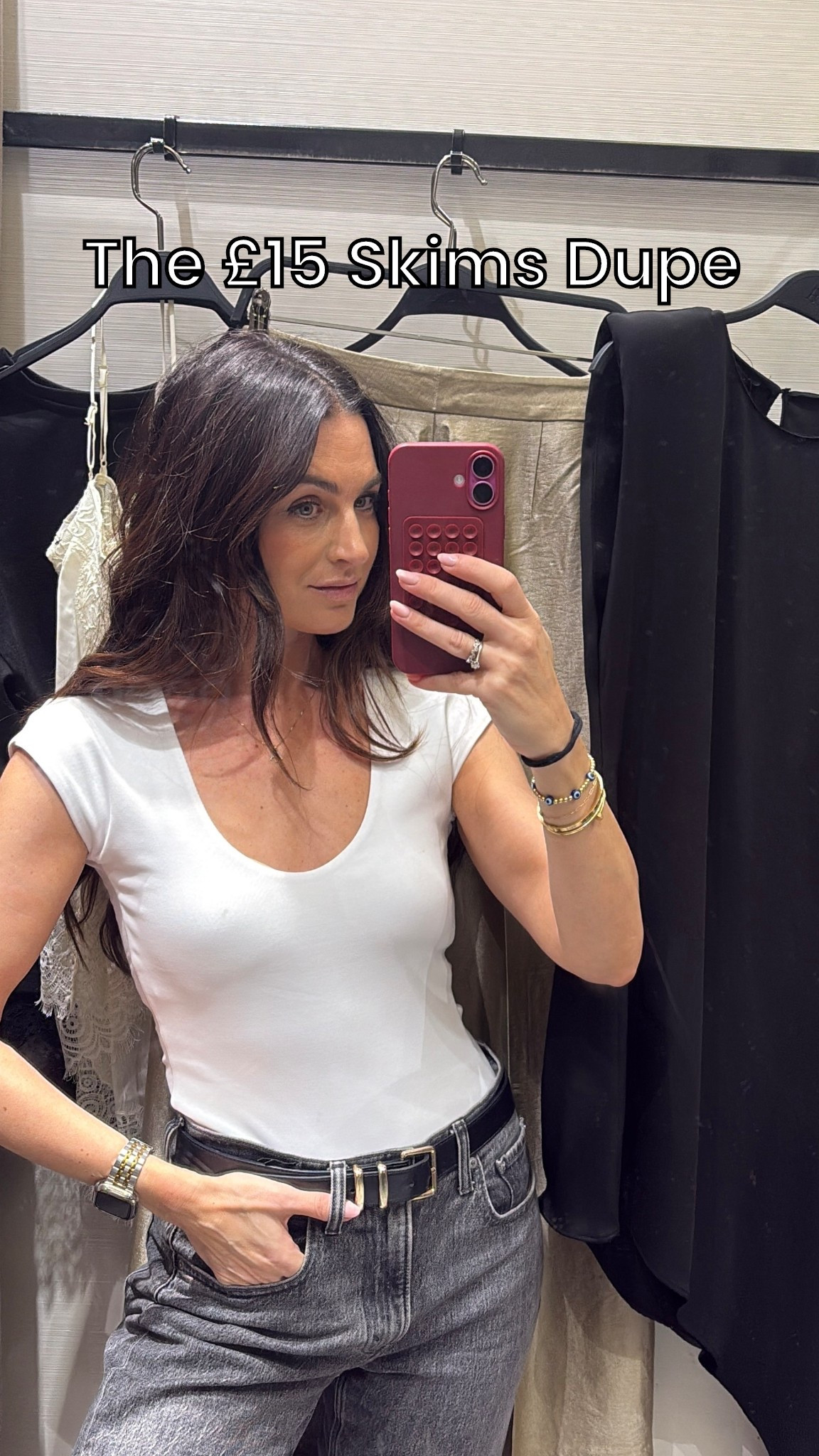 The £15 bodysuit I bought in every colour. I love a bodysuit because it looks so streamlined. Never a messy untuck. Zara do it best. I’ve popped a selection of my faves here 

#LTKstyletip #LTKuk #LTKspring