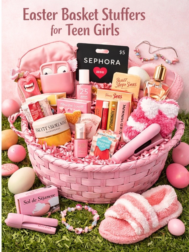 If you’re stuck on what to put in a teenage girl’s Easter basket, start here!
These Easter basket stuffers are trendy, useful, and exactly what teen girls are loving right now—from beauty must-haves to cozy accessories and cute everyday essentials. It’s the perfect mix of fun and practical so your basket feels thoughtful, not random.
Save this for easy Easter basket inspiration that she’ll actually be excited about.
#easterbasketideas #teengirlgifts #easterideas #giftideasforteens #easterbasketstuffers #teengirleaster #ltkstyle #amazonmusthaves #giftguide #springgifts

#LTKKids #LTKmomlife #LTKSeasonal