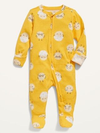 Unisex Printed Footed Sleep &#x26; Play One-Piece for Baby | Old Navy (US)