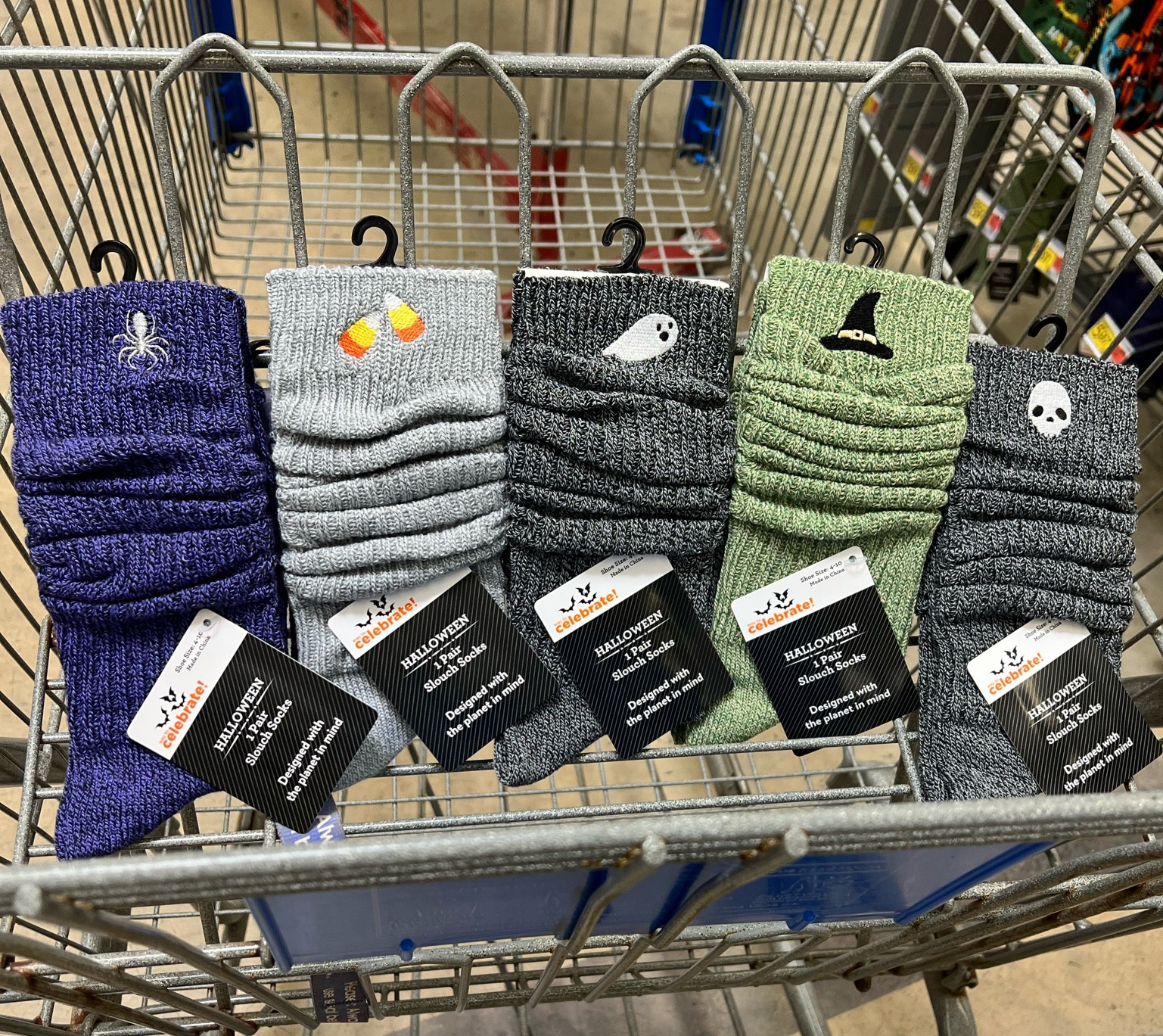 Halloween Slouch Socks at Walmart 

#LTKSeasonal