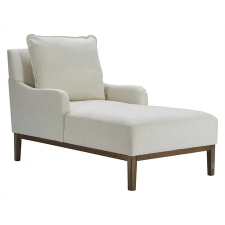 Finch Elmhurst Lounge Chaise Ivory | Walmart (US)