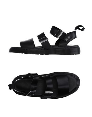 Dr. Martens Man Sandals Black Size 8 Soft Leather | YOOX (US)