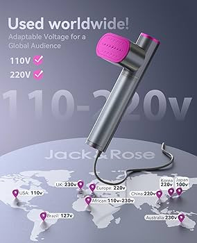 Jack ＆ Rose Travel Steamer for Clothes,100-220V Portable Steamer,15s Heat Up,Steamer ＆ Iron 2... | Amazon (US)
