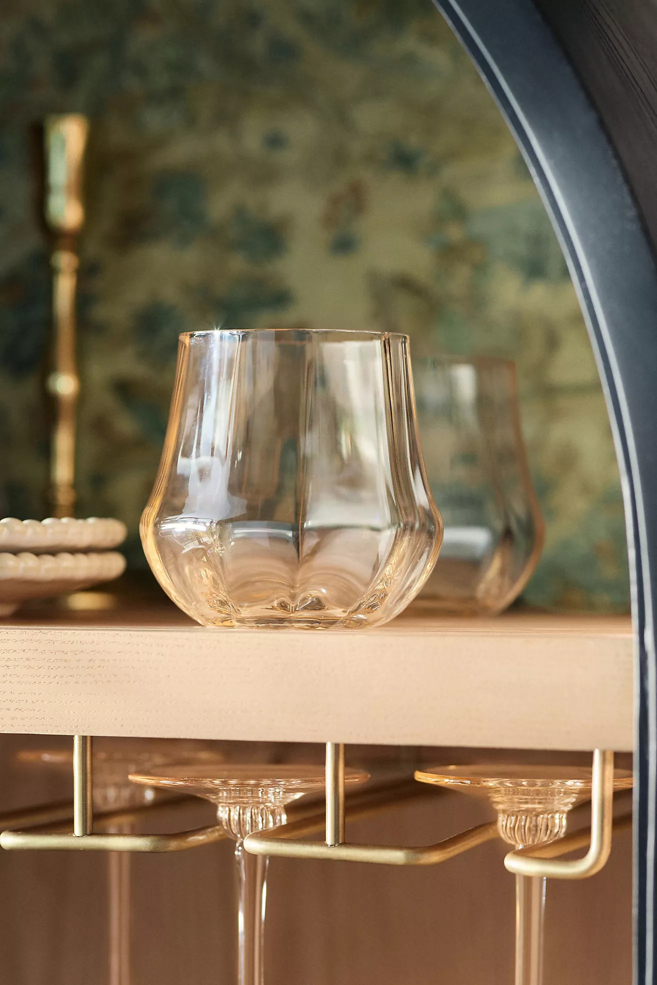 Cybelle Stemless Wine Glasses, Set of 4 | Anthropologie (US)