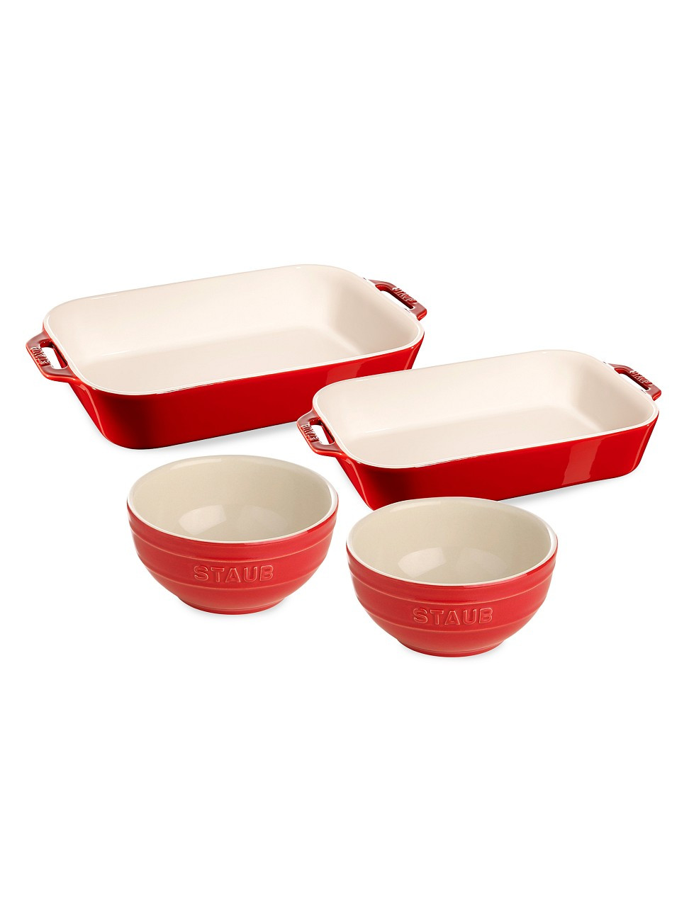 Dinnerware Four-Piece Baking Set - Cherry | Saks Fifth Avenue
