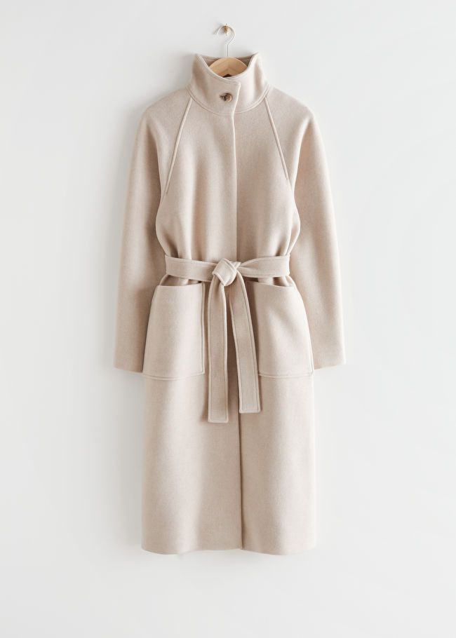 Relaxed Belted Wool Coat | & Other Stories (EU + UK)