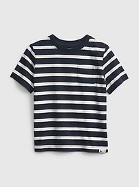 Toddler 100% Organic Cotton Mix and Match Stripe T-Shirt | Gap (US)