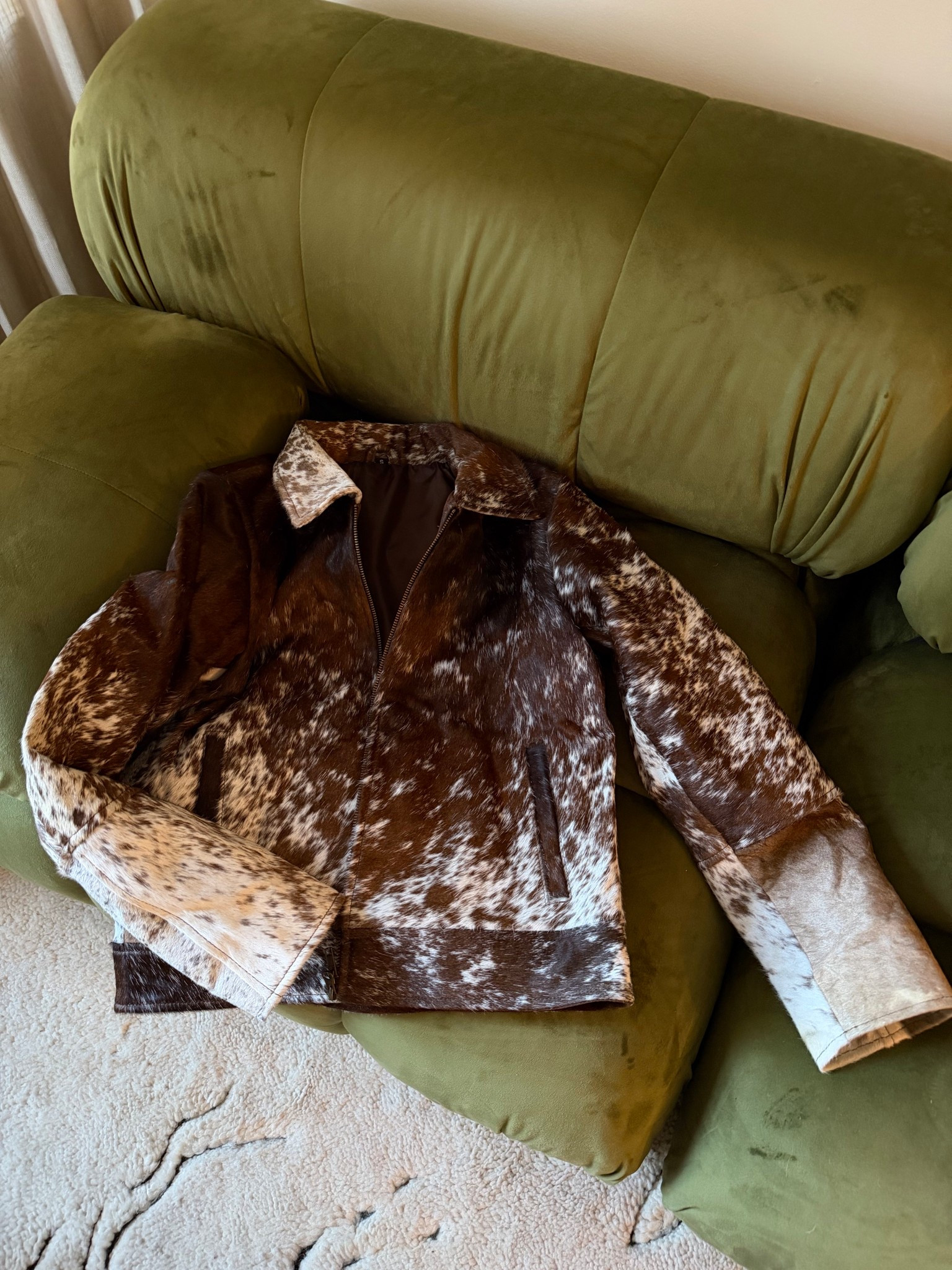Cowhide jacket 