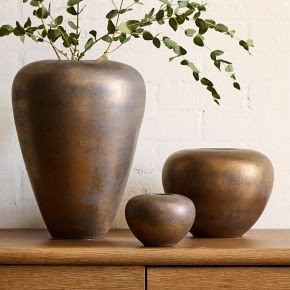 Metallic Vases | West Elm (US)