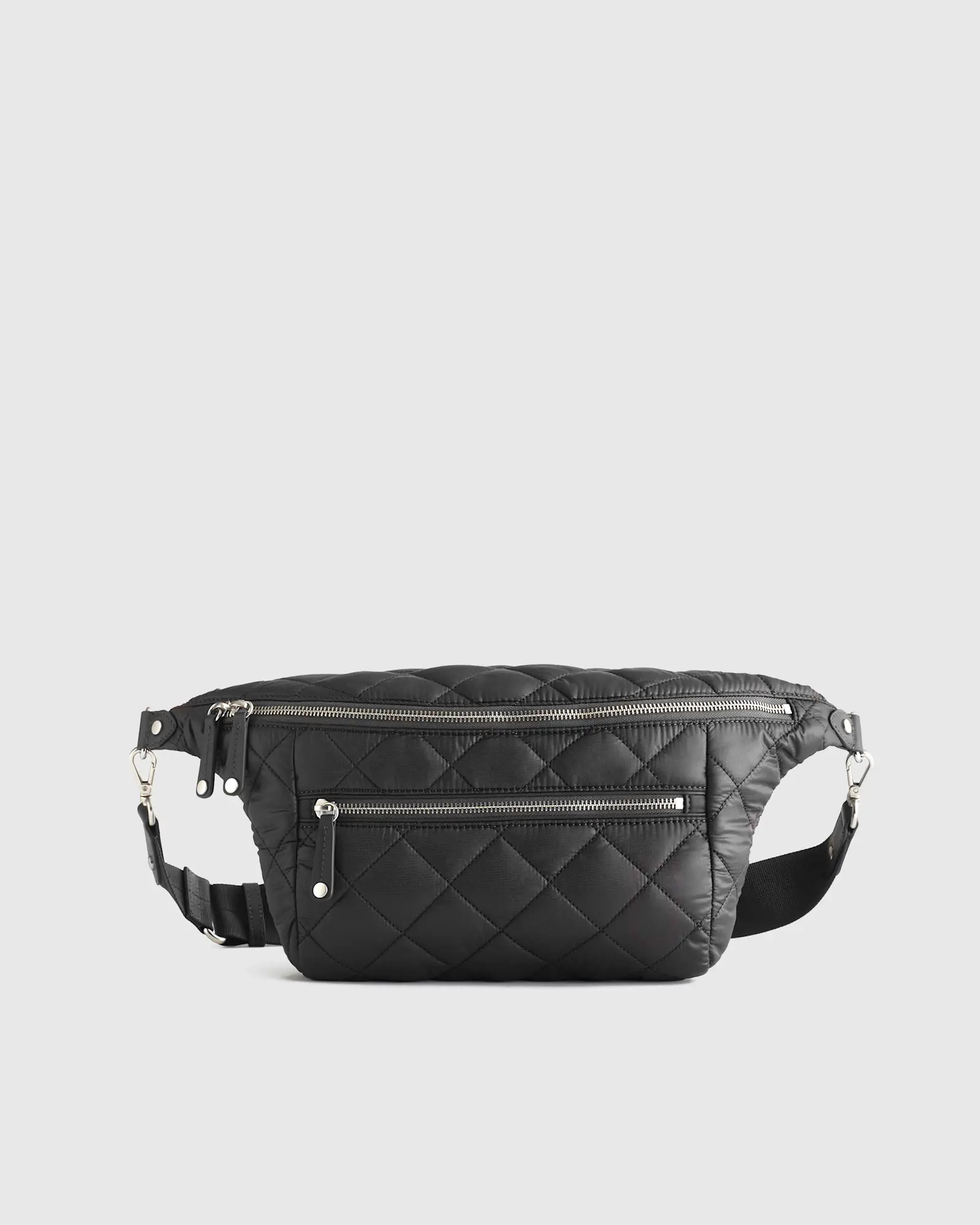 Transit Quilted Sling Bag in Black | Quince