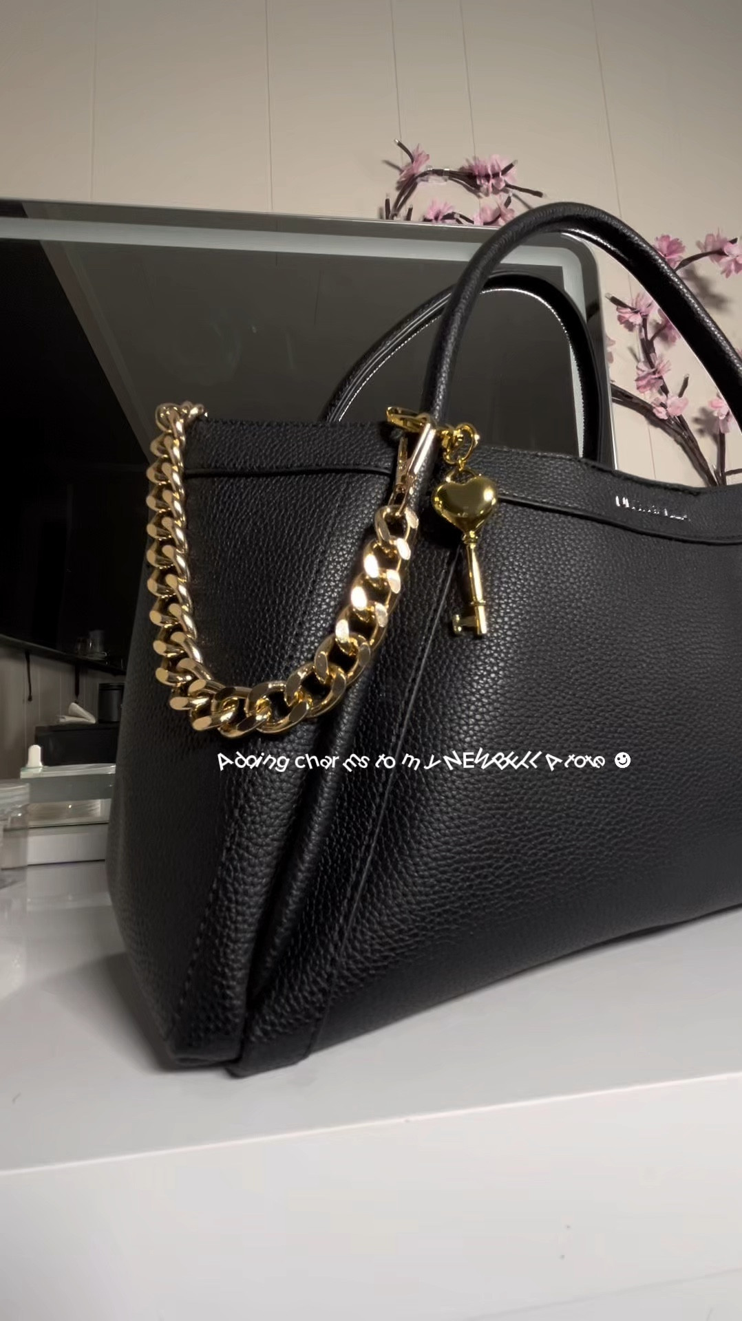 Simple and cute ! This tote is very spacious but not too large . Comes with a pouch inside for toiletries/small items 

#LTKWorkwear #LTKFindsUnder100 #LTKVideo