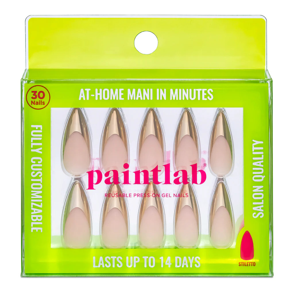 Gold Chrome Stiletto | PaintLab