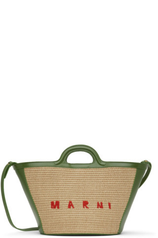 Marni
                 
                Green Tropicalia Tote Bag
                
              ... | SSENSE