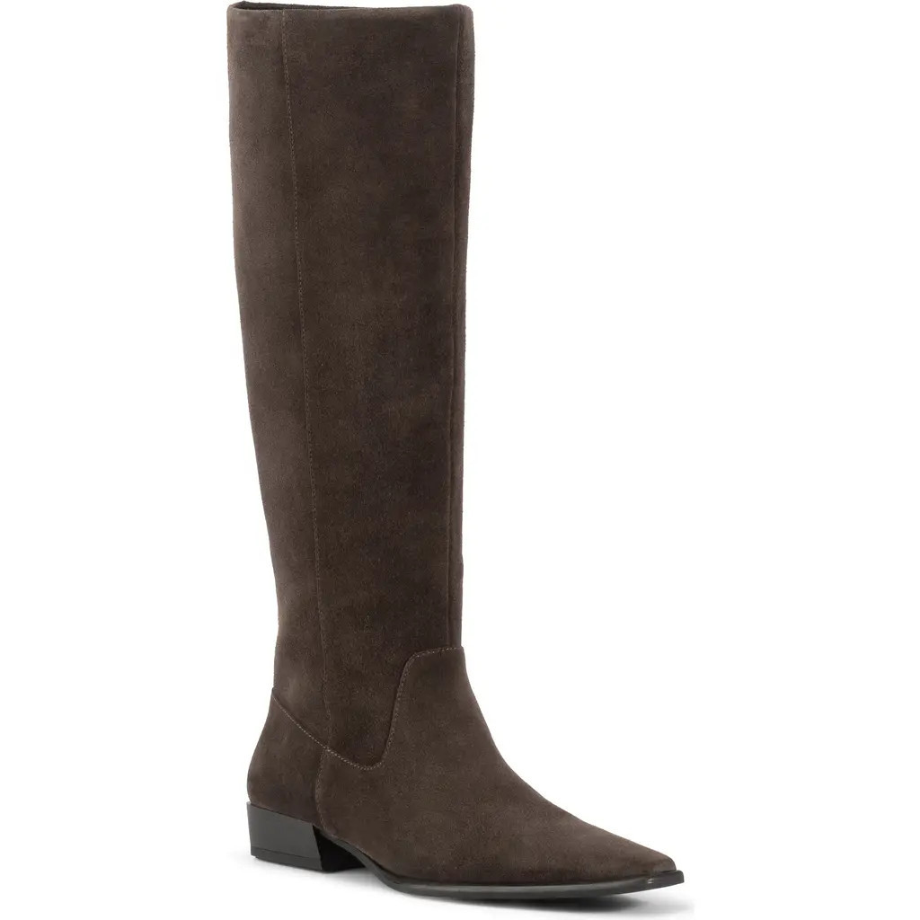 Vagabond Shoemakers Nella Tall Knee High Boot in Java Suede at Nordstrom, Size 7Us | Nordstrom