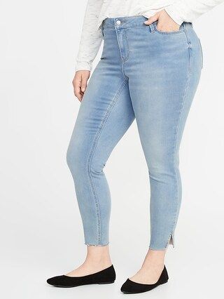 High-Rise Built-In Warm Rockstar Super Skinny Plus-Size Jeans | Old Navy US