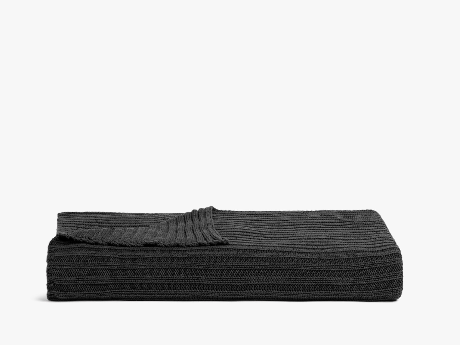 Oversized Rib Knit Throw | Parachute