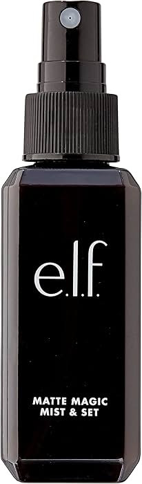 e.l.f. Matte Magic Mist & Set - Small, Lightweight, Long Lasting, Mattifying, Revitalizes, Contro... | Amazon (US)