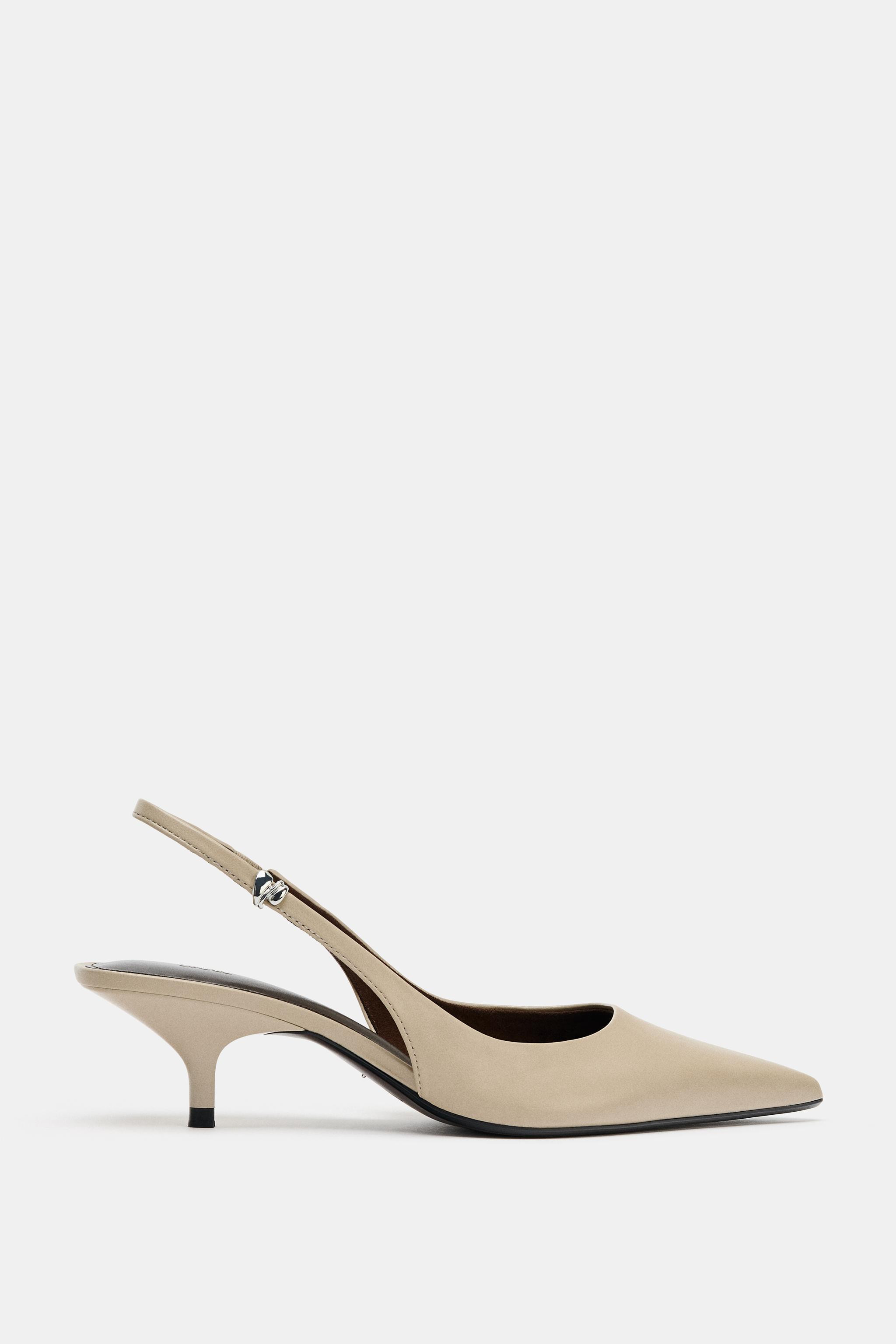 STRAPPY SLINGBACK SHOES | Zara US