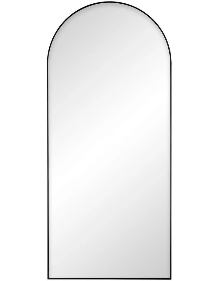 Cindy XL Arch Mirror 180cm in Black | Myer