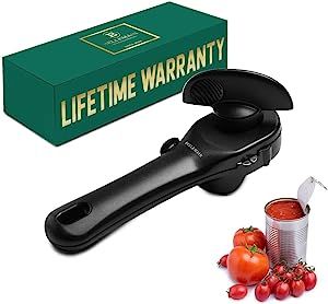 Bellemain- Safe Cut Stainless Steel Ergonomic Can Opener, Manual | Smooth Edge Stainless Steel Ca... | Amazon (US)