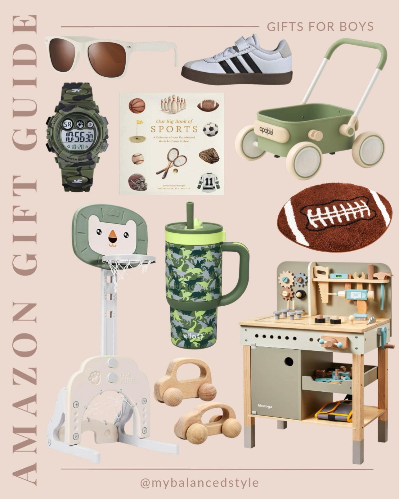 Amazon gifts for boys

Lego kits
STEM building toys
Interactive science sets
Beginner robotics
Minecraft merch
Fortnite accessories
Switch games
Remote control cars
Sports gear
Puzzle and brain games

#LTKKids #LTKGiftGuide #LTKHoliday