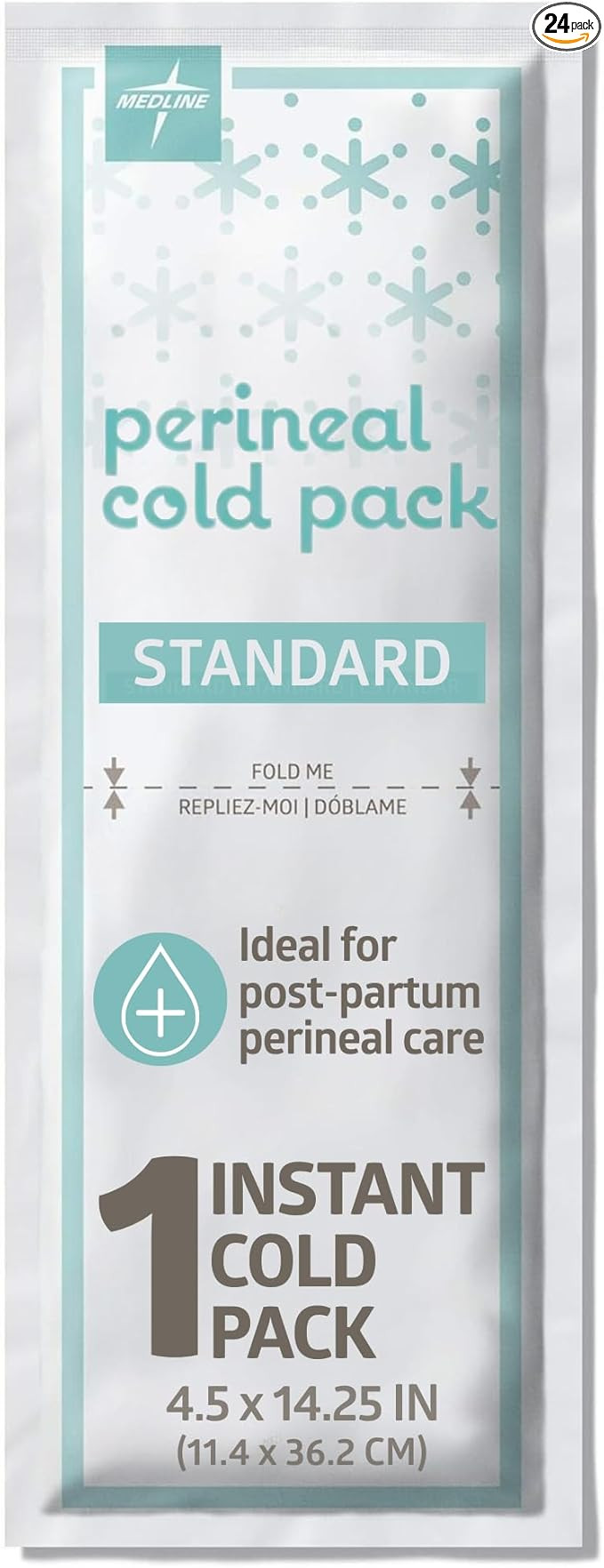 Amazon.com: Medline Perineal Cold Packs for Postpartum Care (24 Count) Each Absorbent Pad is 4.5"... | Amazon (US)