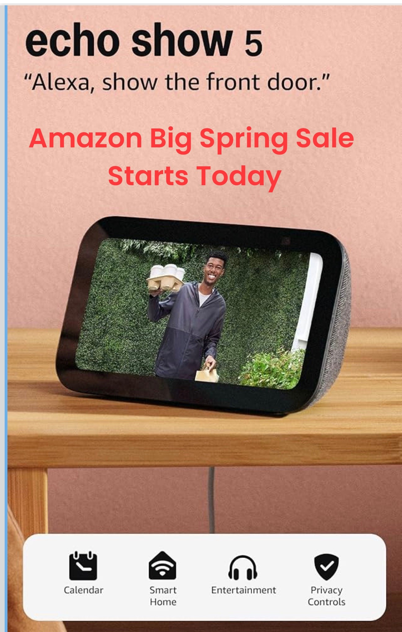 Amazon’s Big Spring Sale starts today and Echo Show is up to 22% off! #amazonbigspringsale #echoshow

#LTKSaleAlert #LTKHome #LTKSeasonal