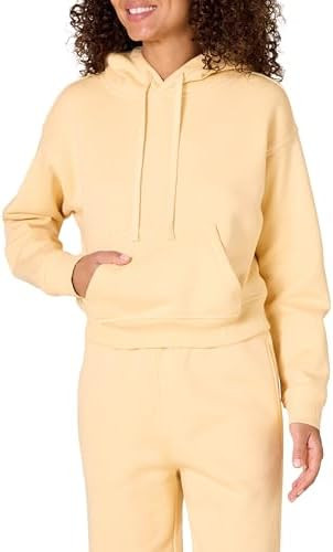 Amazon Essentials Womens Hoodies - Crop Pullover Sweatshirt (Available in Plus Size) | Amazon (US)