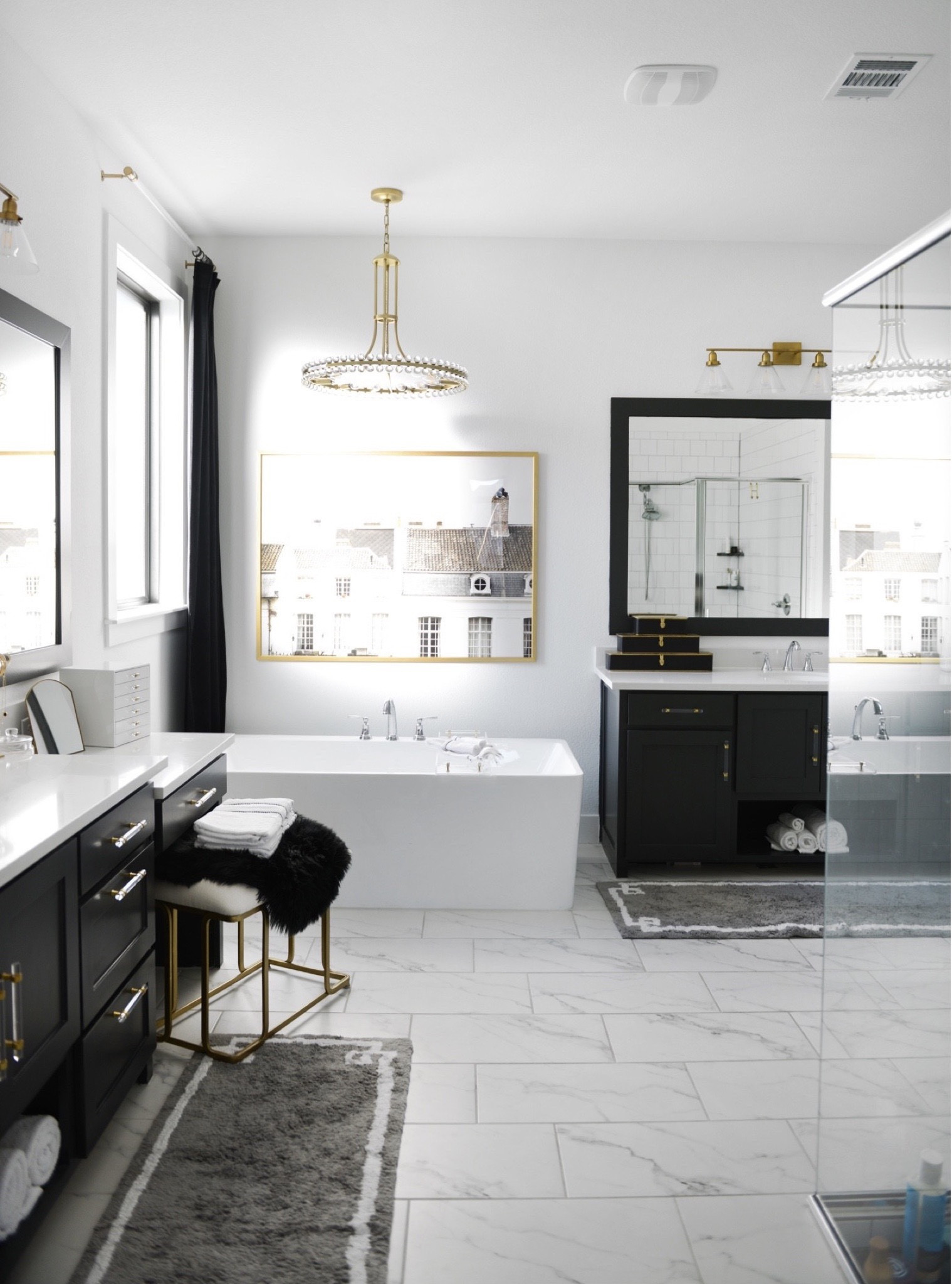 Bathroom, decor, bathroom, Inspo, modern home, look for less, designer home, crystal chandelier, tub, chandelier, bathroom, vanity, Amazon,

#LTKSeasonal #LTKstyletip #LTKhome