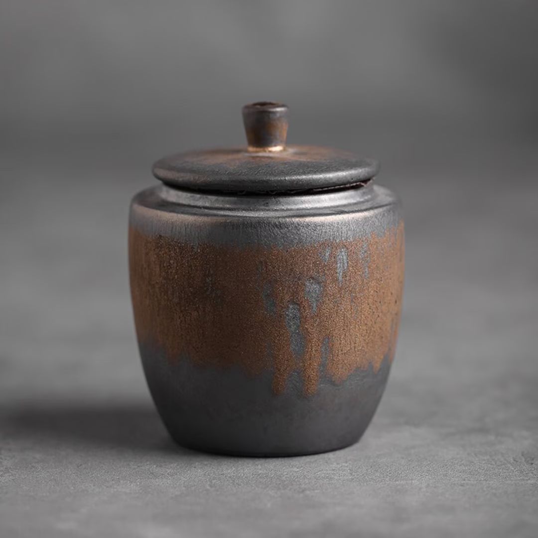 Jiekaitreasure Ceramic Tea Canister Air Tight Tea Jar Storage Tea 210ml - Etsy | Etsy (US)
