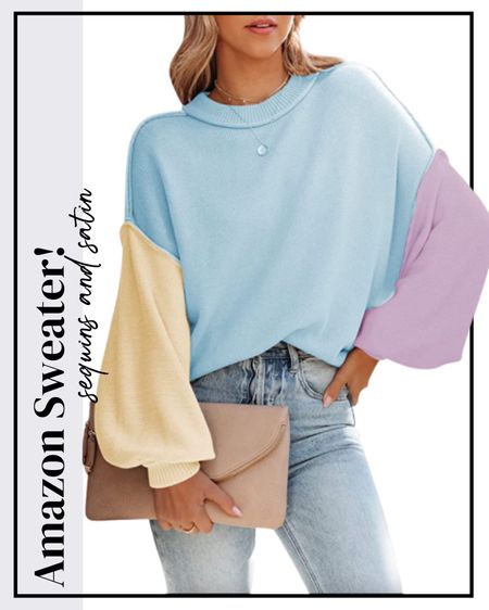 Spring sweaters, amazon tunic sweater, amazon oversized sweater, pastel sweater, amazon sweater, amazon best sellers, Easter sweater, Easter outfit, spring outfits


#LTKSeasonal