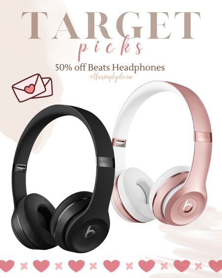 50% off Beats Headphones from Target right now!!! 🥰

| Target | Beats | tech | headphones | sale | gift guide | gifts for him | gifts for her | 

#LTKunder100 #LTKsalealert #LTKGiftGuide