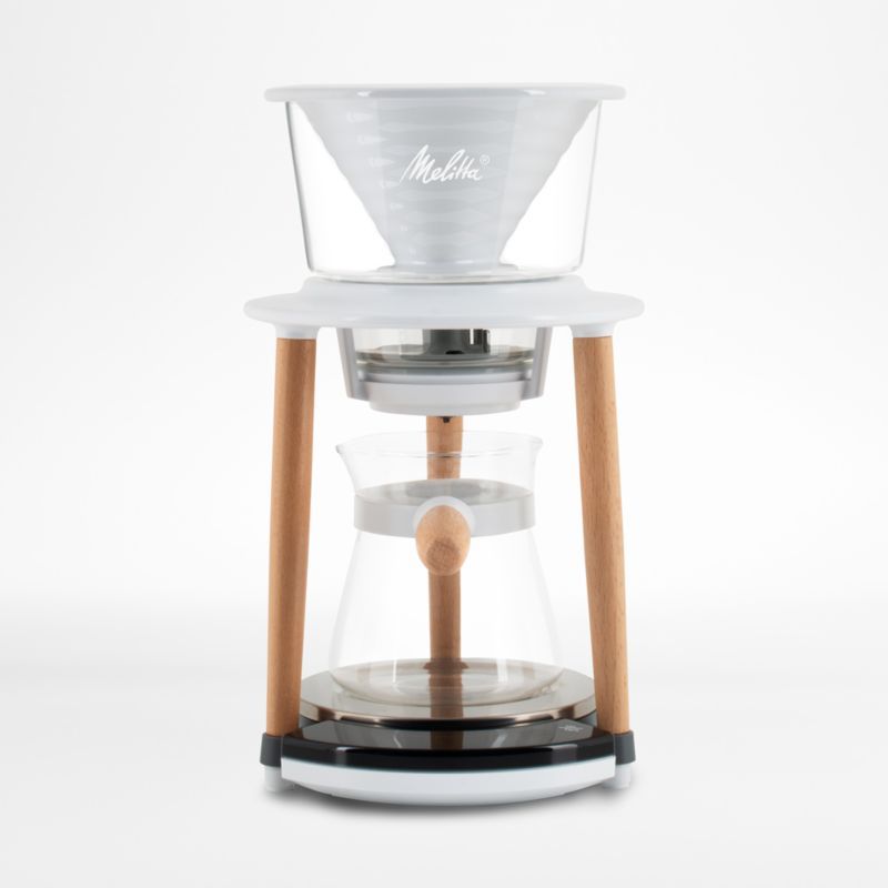 Melitta Senz V Connected Smart Pour-Over Coffee Maker + Reviews | Crate & Barrel | Crate & Barrel