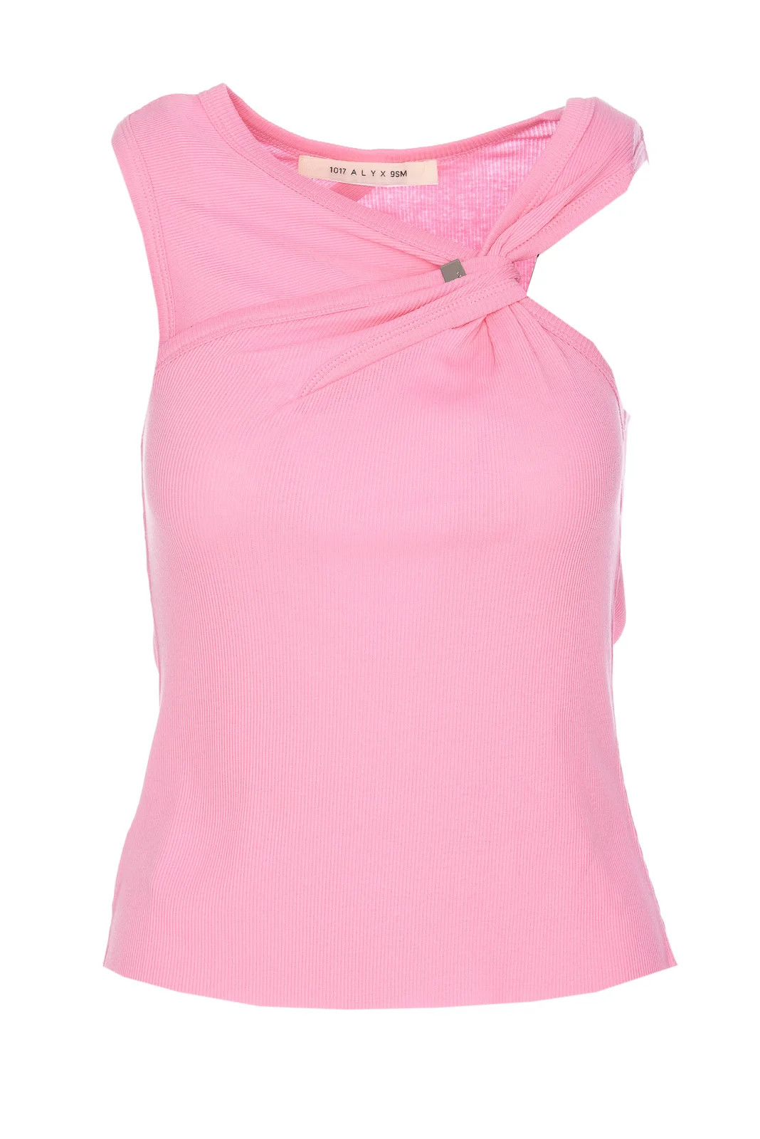 1017 ALYX 9SM Gathered Ribbed-Knit Sleeveless Top | Cettire Global