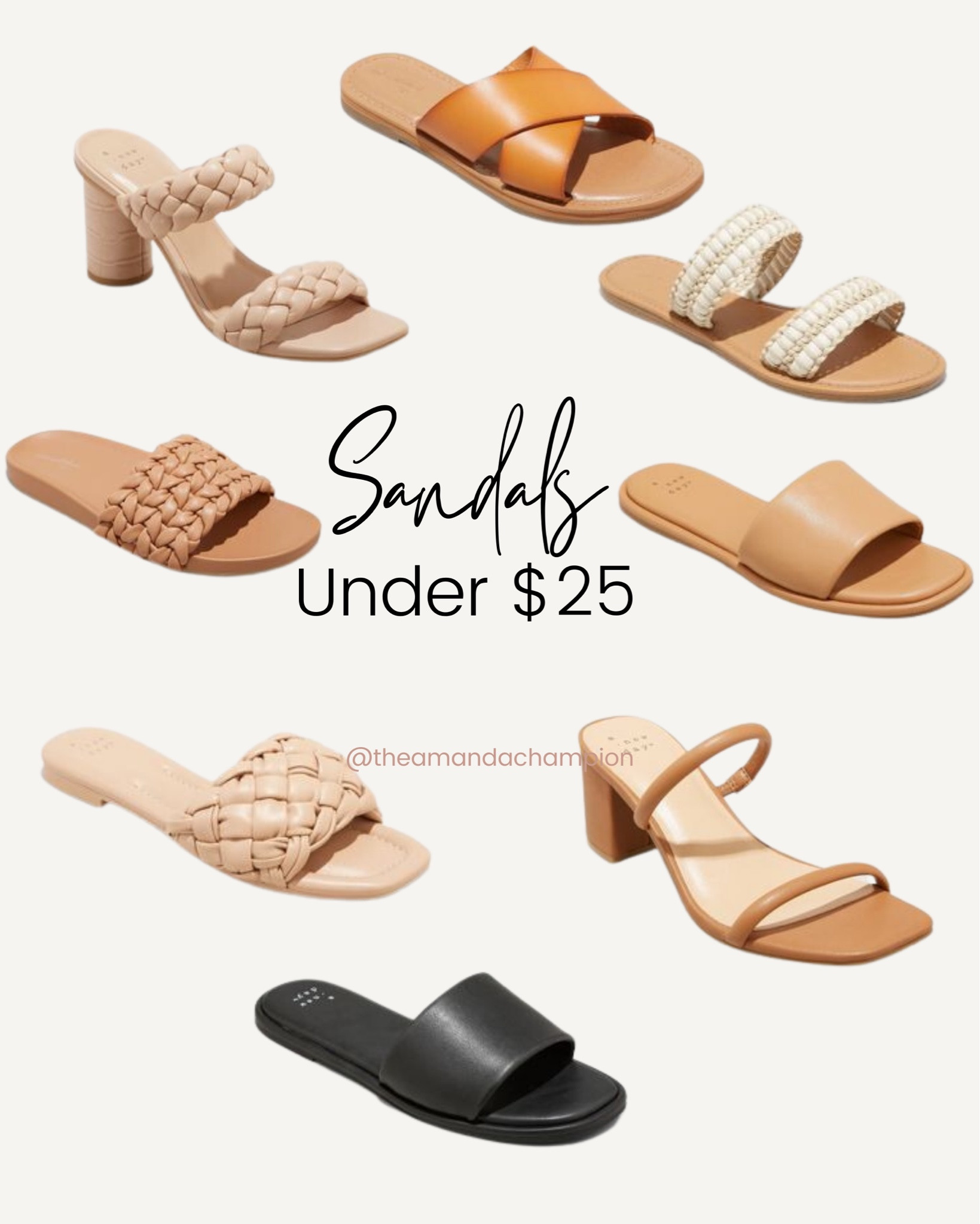 Target summer sandals under $25

Slip on mule straps block heel 

#LTKstyletip #LTKSeasonal #LTKunder50