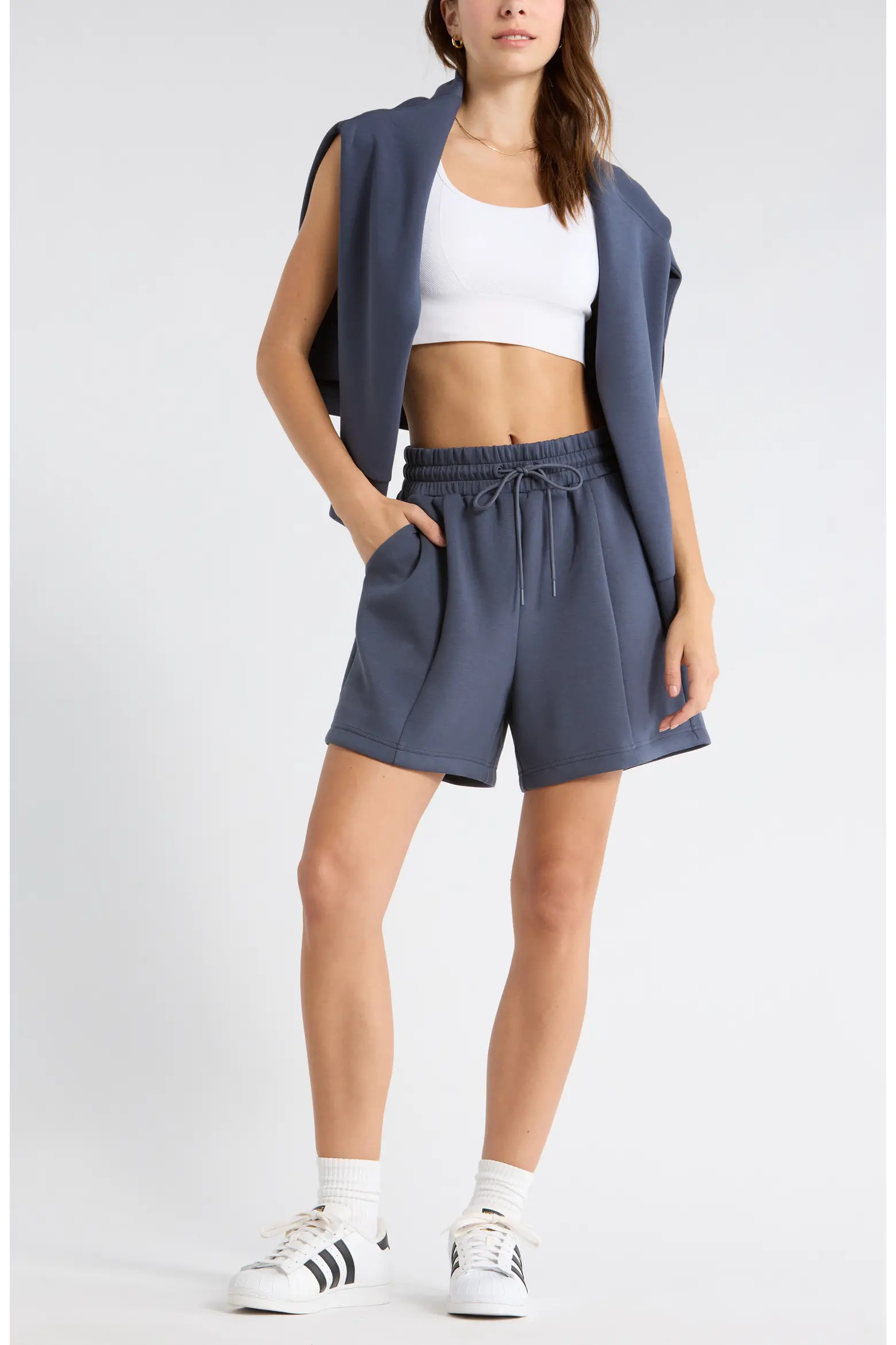 Whisper Knit High Waist Shorts (Women) | Nordstromrack | Nordstrom Rack