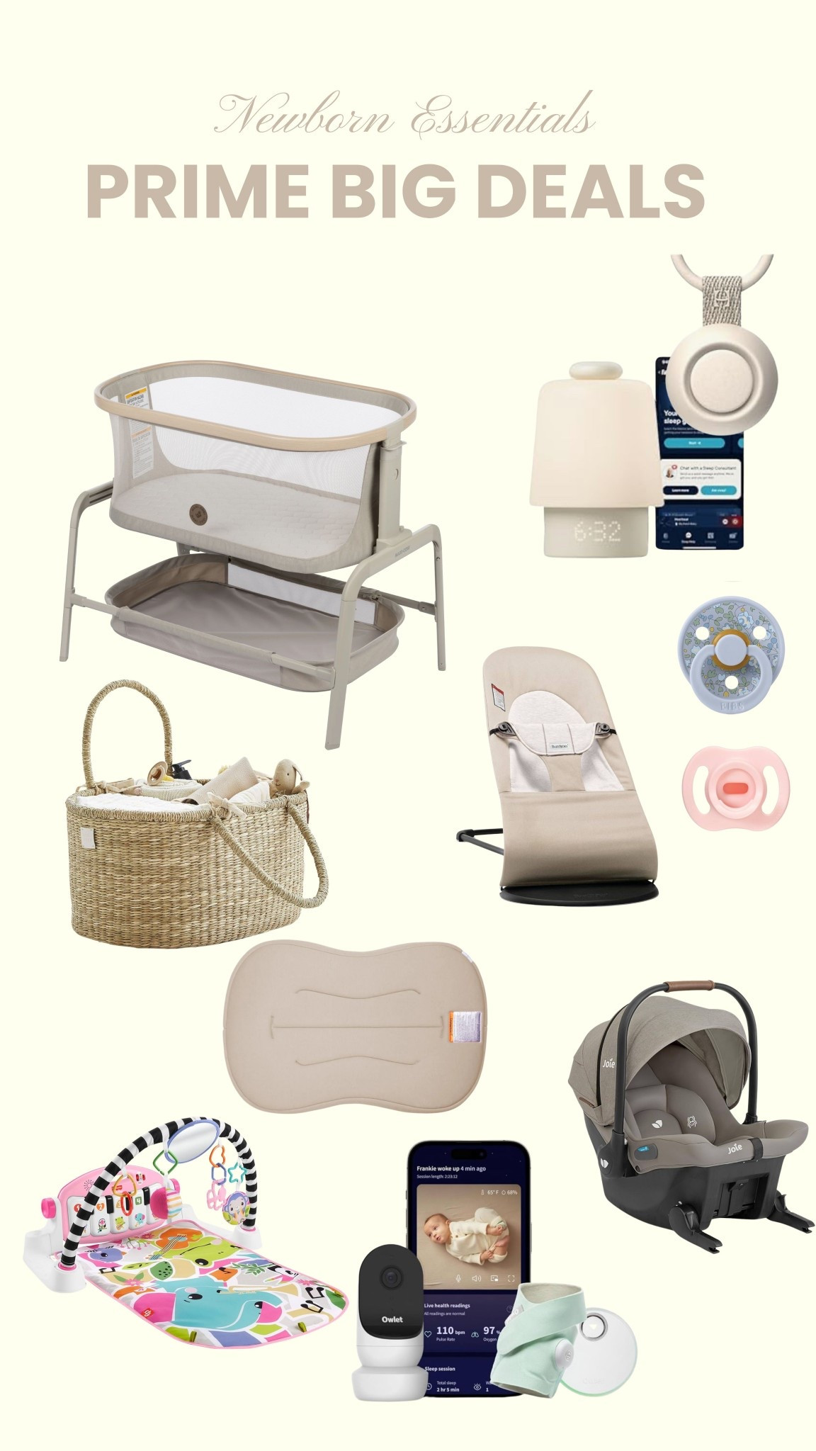 My newborn essentials as a second time momma! Prime big deals!! 

#LTKFamily #LTKBaby