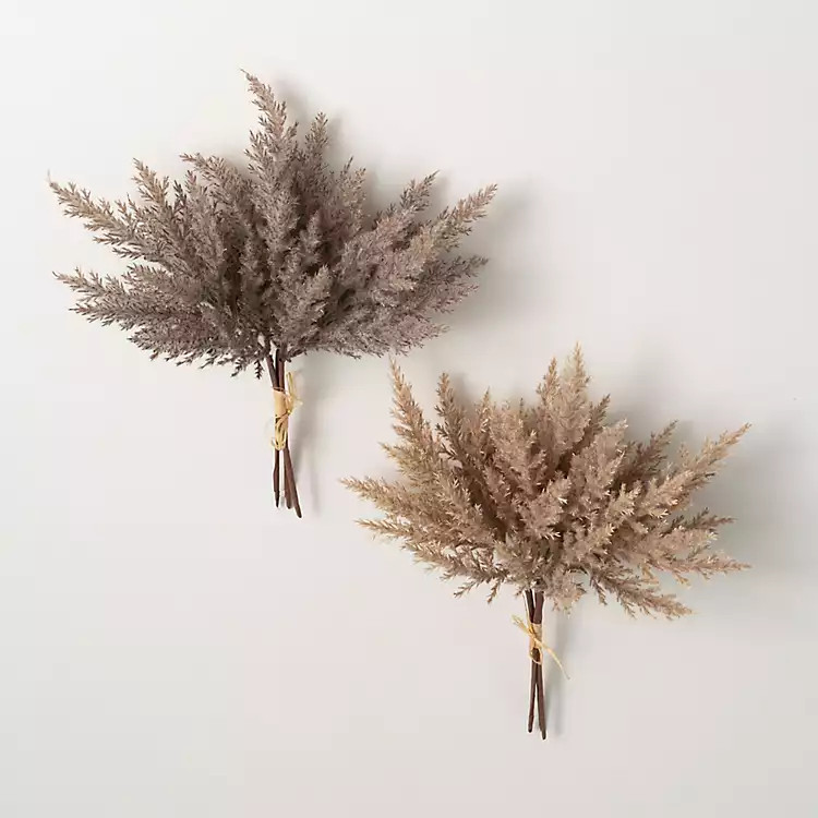 Neutral Pampas Grass Bundles, Set of 2 | Kirkland's Home