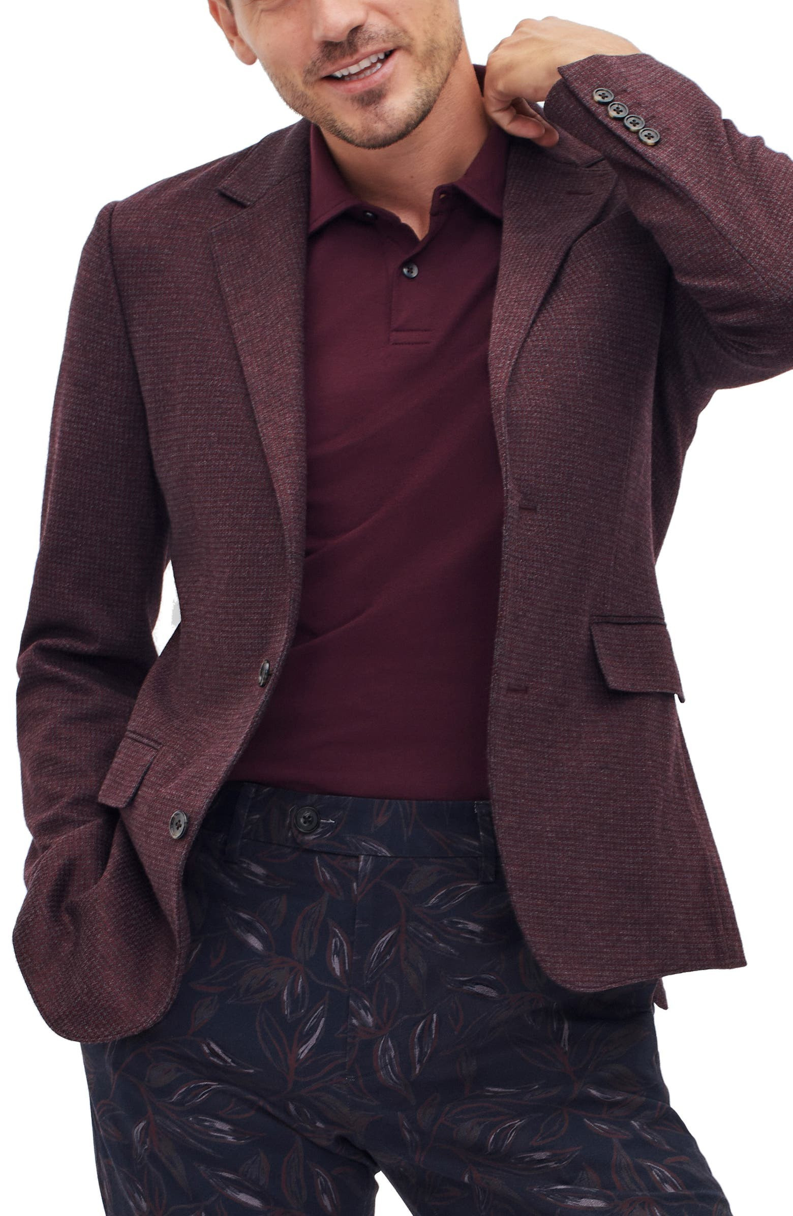 Slim Fit Knit Sport Coat | Nordstrom | Nordstrom