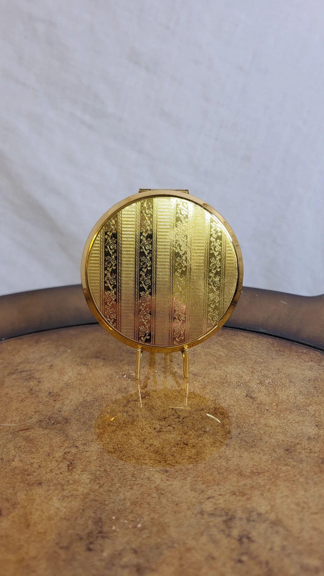 Vintage Stratton Compact Mirror in Gold Tone - Etsy | Etsy (US)