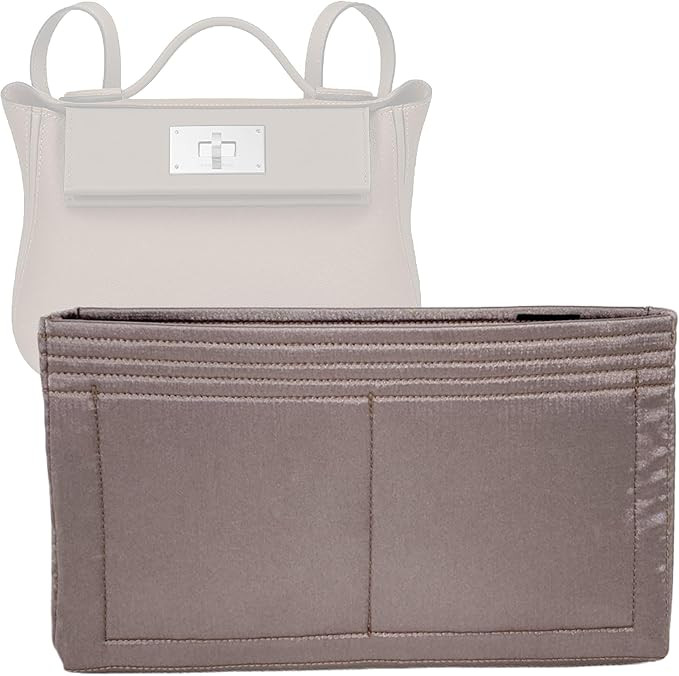 Zoomoni Silky Purse Organizer for Hermes 24/24 – 21 (21cm) (Handmade/4 Color Options) [Silky Sa... | Amazon (US)