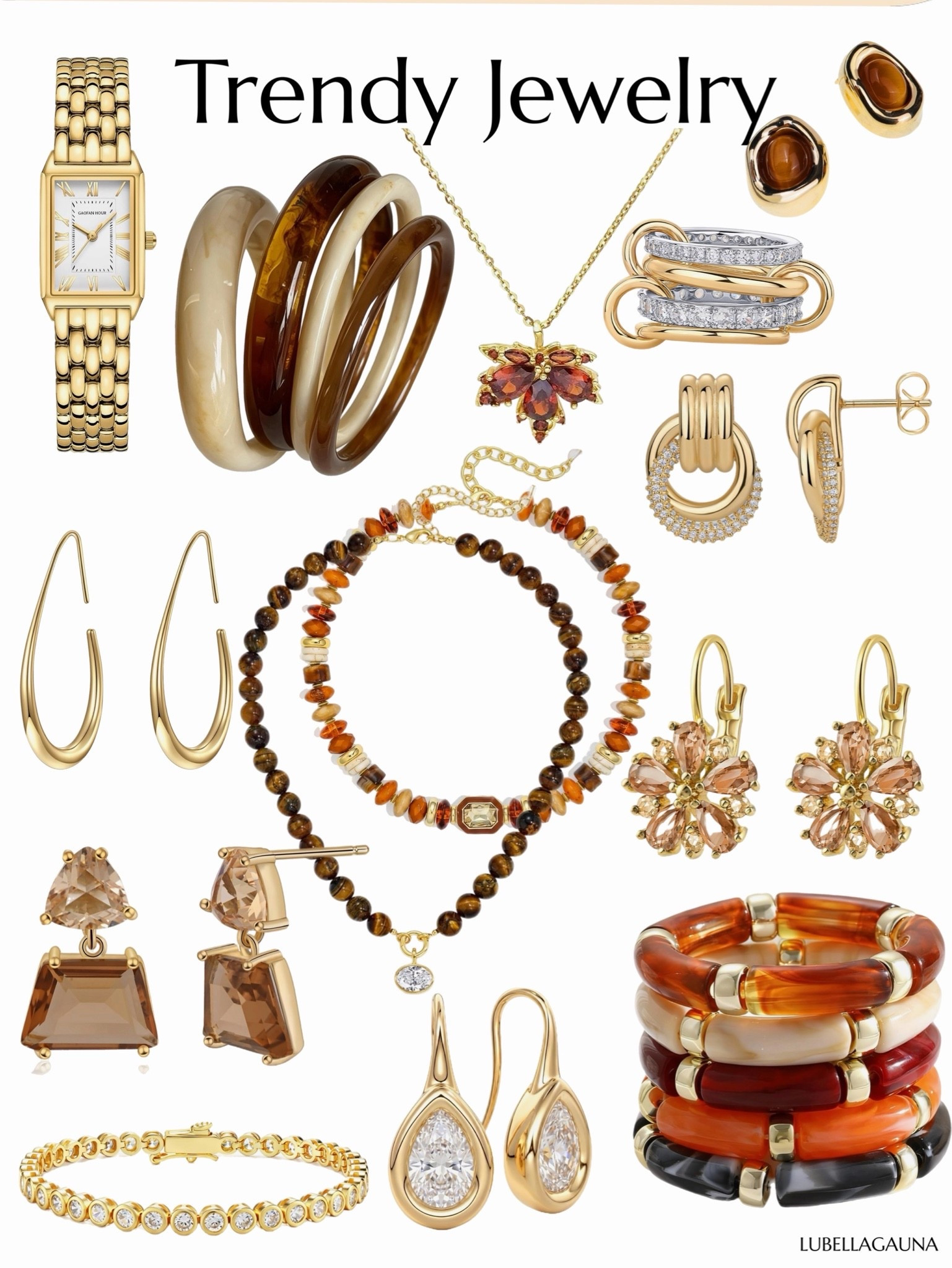 The easiest way to make a basic $15 white tee or basic knit look like a million bucks? Heavy layering. 🤌✨I put together this curation of warm amber crystals, vintage-style gold links, and stackable textures to show just how easy it is to elevate your everyday style.Want the exact links to build your own stack? Screenshot this pic or head to the link in my bio to shop it all directly on my LTK app! 📲#LTKunder50 #styletips #jewelrylayering #everydayluxury #capsulewardrobe

#LTKootd #LTKgrwm #LTKdayinmylife
