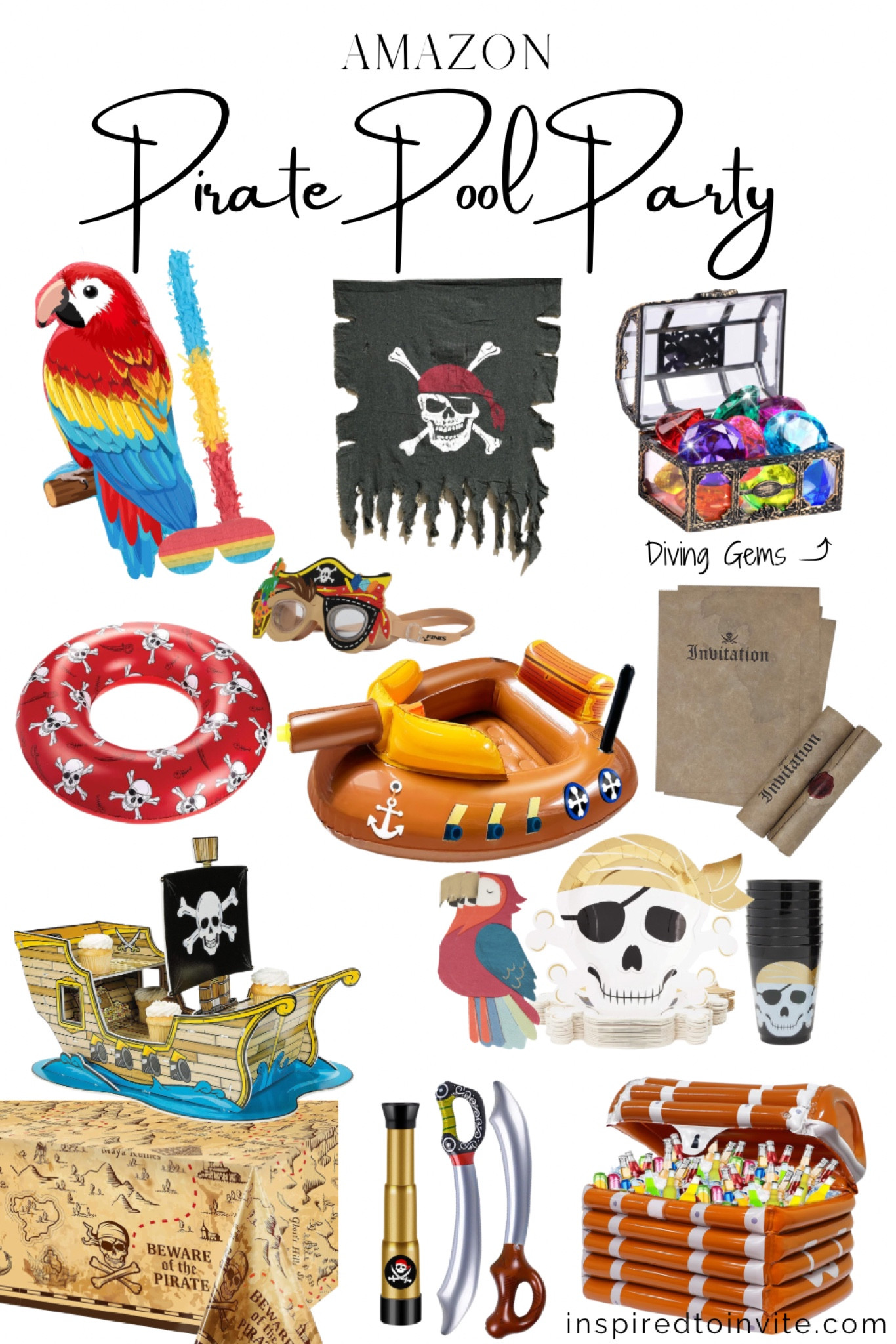 Pirate pool party ideas! #piratepoolparty #pirateparty #piratepartydecor #piratepoolpartydecor #piratethemedpoolparty

#LTKParties